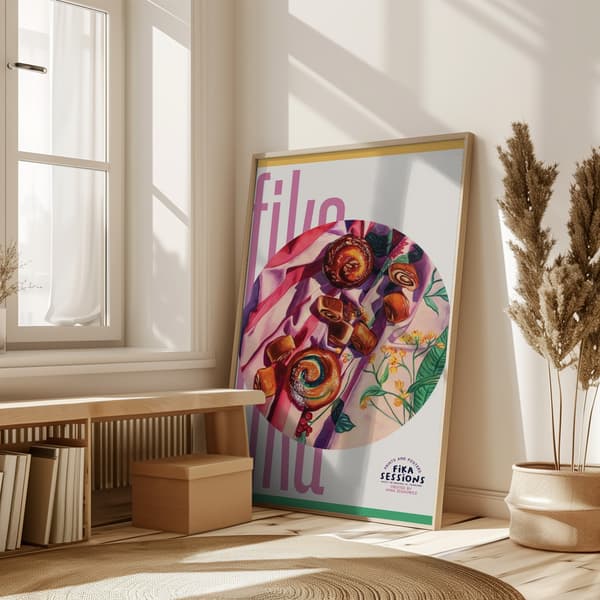 Evening Jazz Poster 50x70 cm