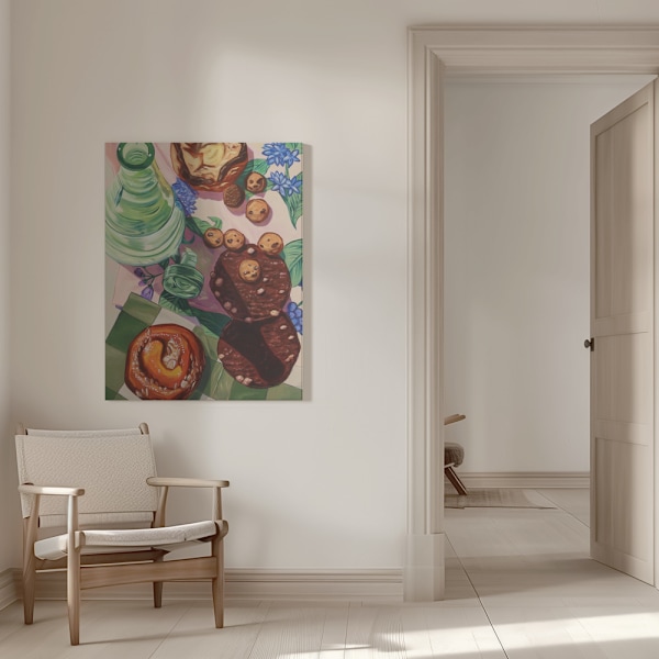 Forget Me Not Canvastavla 50x70 cm