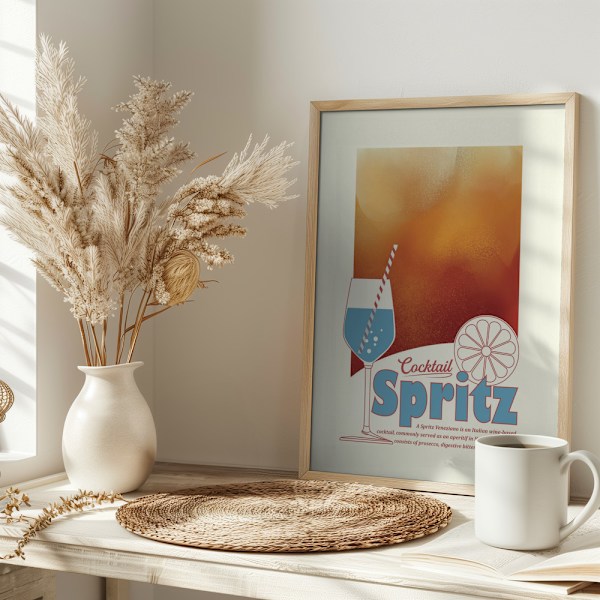 Aperol Spritz print Poster 30x40 cm