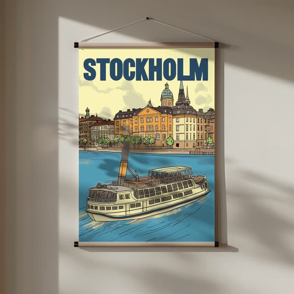 Stockholm Poster 30x40 cm
