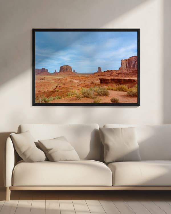 Monument Valley XVII Poster 70x50 cm