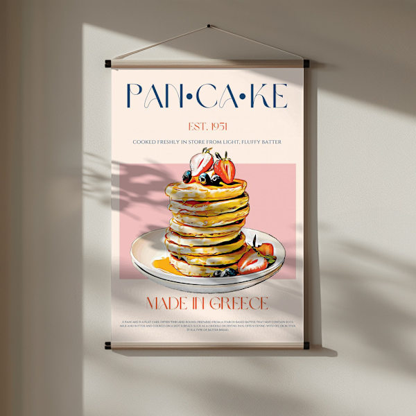 Pancake Poster 30x40 cm