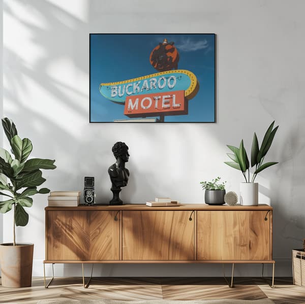 Buckaroo Motel Poster 40x30 cm