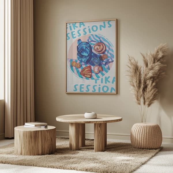 The After Beach Nap Poster 50x70 cm