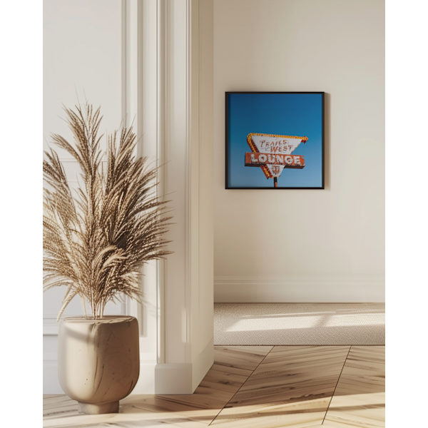 Trails West Lounge 2 Poster 50x50 cm