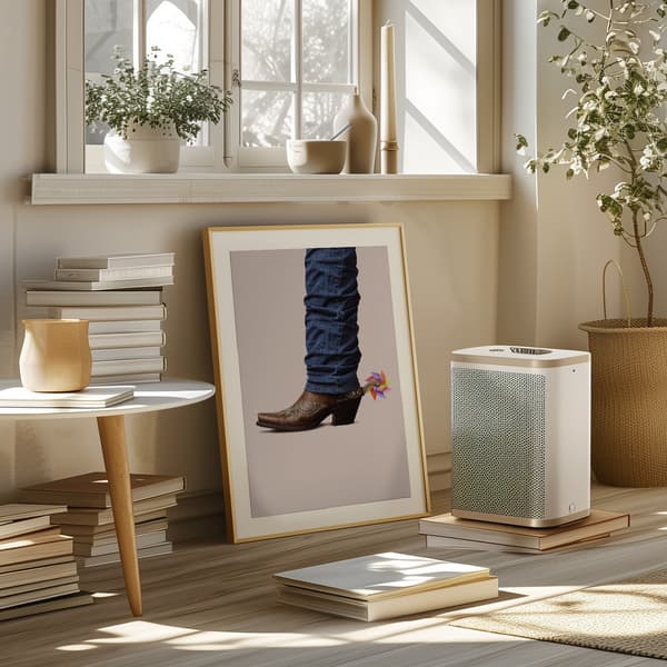 Not Serious Cowboy Poster 50x70 cm