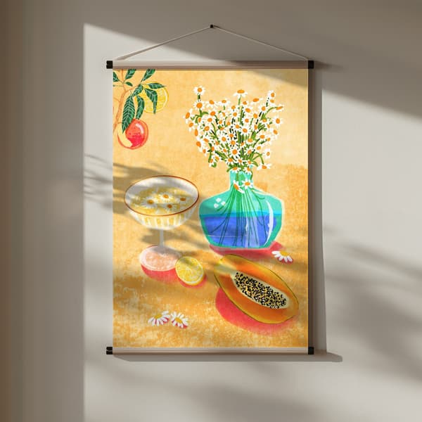 Summer Day Vibes Poster 30x40 cm