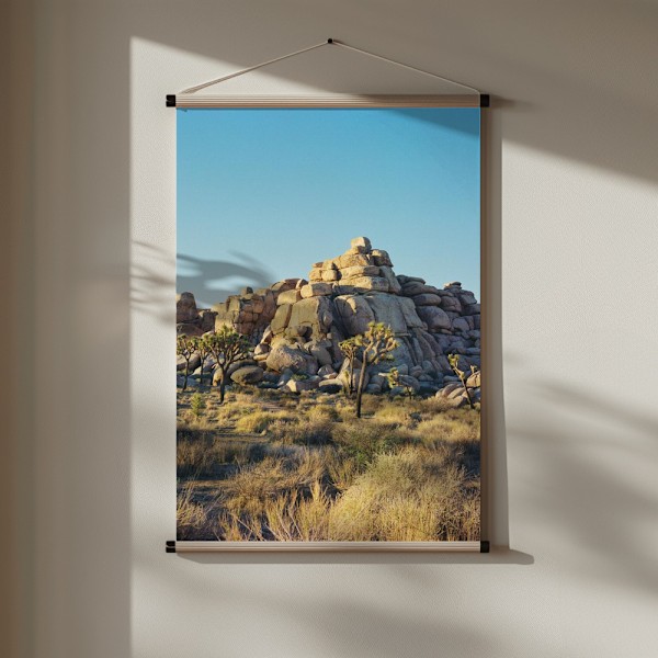 Joshua Tree Sunset Poster 30x40 cm