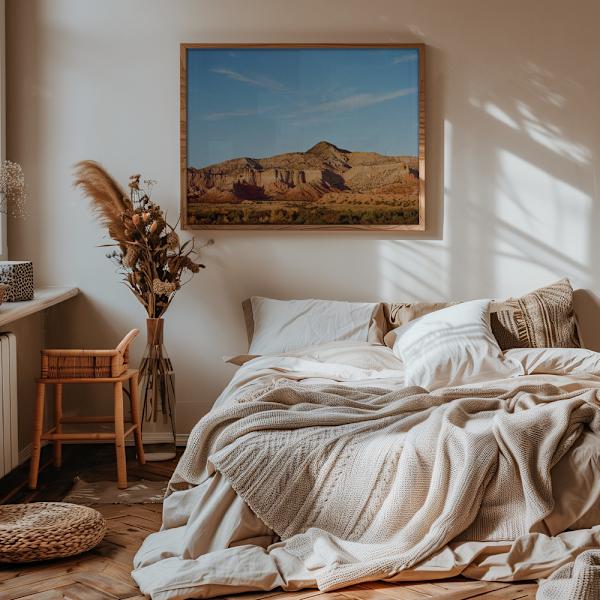 Ghost Ranch Sunset Poster 40x30 cm