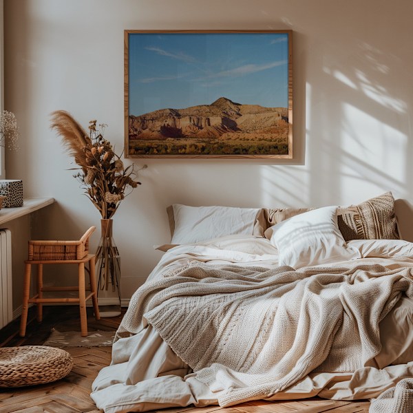 Ghost Ranch Sunset Poster 70x50 cm