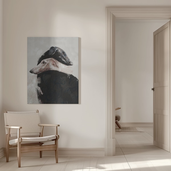 At All Times IV Canvastavla 50x70 cm