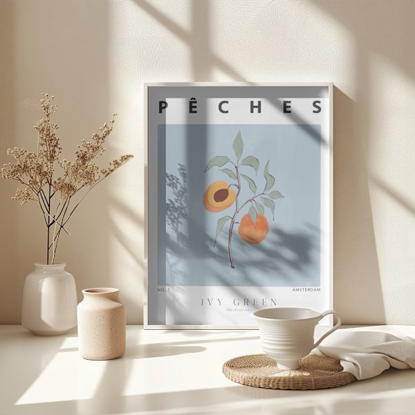 Peaches Poster 30x40 cm