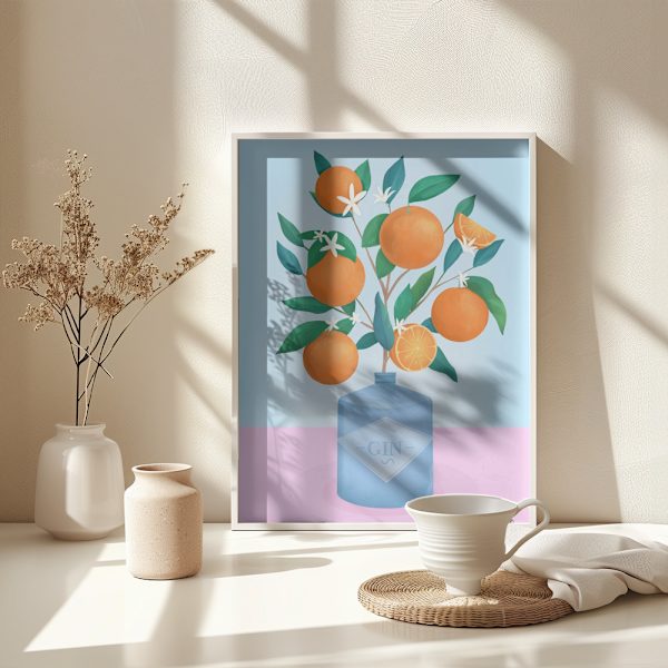 Oranges Poster 30x40 cm