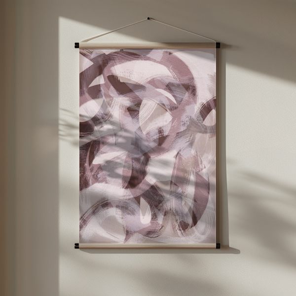 Abstract Brush Strokes 169X Poster 30x40 cm