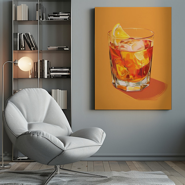 Negroni - Jolly and Dash Canvastavla 50x70 cm