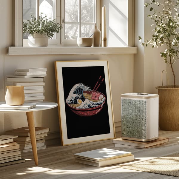Great Ramen Wave Poster 50x70 cm