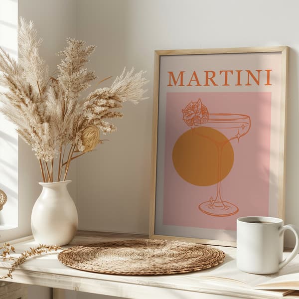 Martini Ratioiso Poster 30x40 cm
