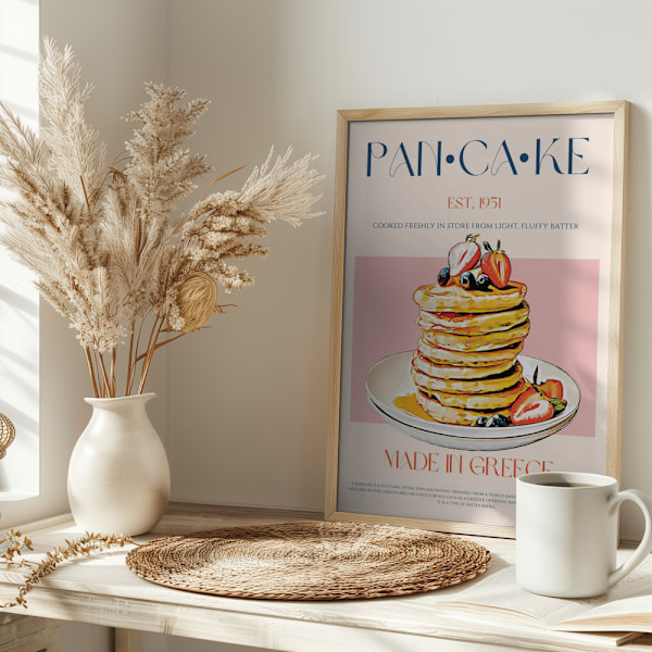 Pancake Poster 30x40 cm