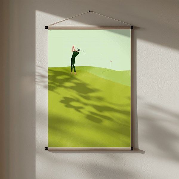 Golf Poster 30x40 cm