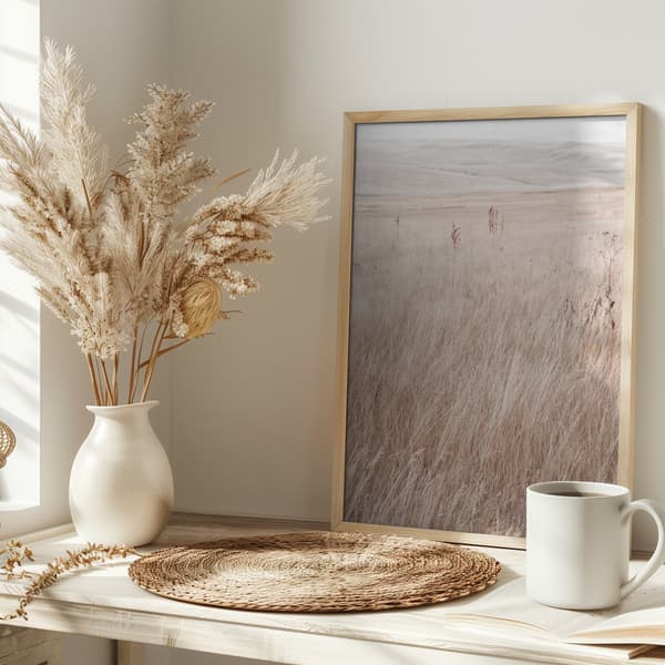 Grass in the mountains Poster 30x40 cm