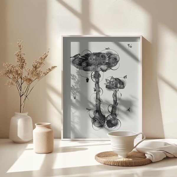 Amanita Mascara Poster 30x40 cm
