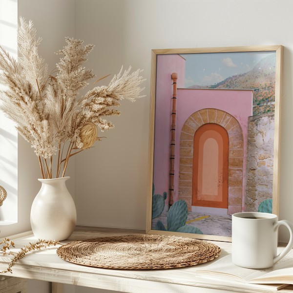 Sicilian Arch Poster 30x40 cm