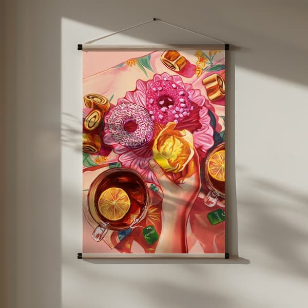 Spill the Tea Poster 30x40 cm