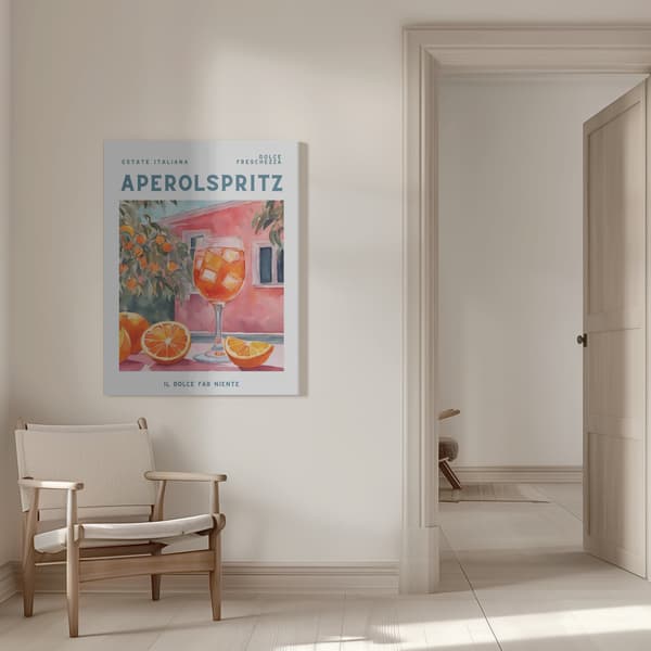 Aperol Spritz Canvastavla 50x70 cm