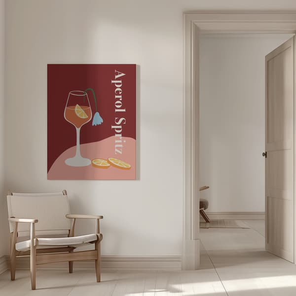 Aperol Spritz Canvastavla 50x70 cm