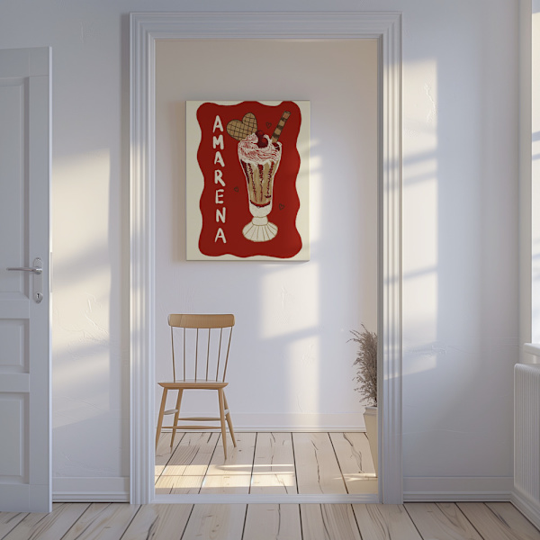 Amarena Canvastavla 50x70 cm
