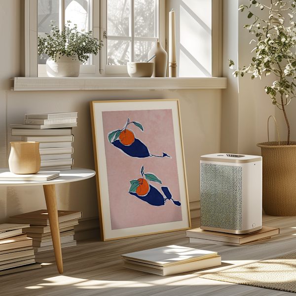Abstract Oranges Poster 50x70 cm