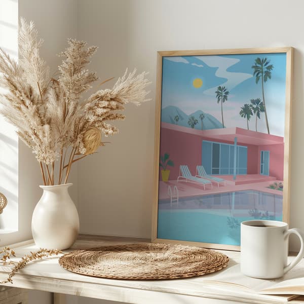 PALM SPRINGS Poster 30x40 cm