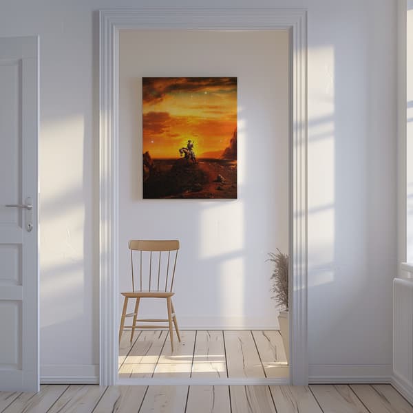 Courage Canvastavla 50x70 cm