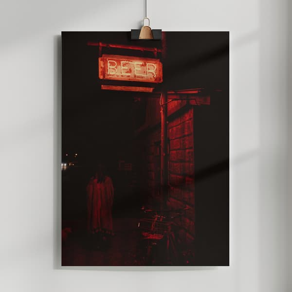 Marfa Night Vibes Poster 50x70 cm