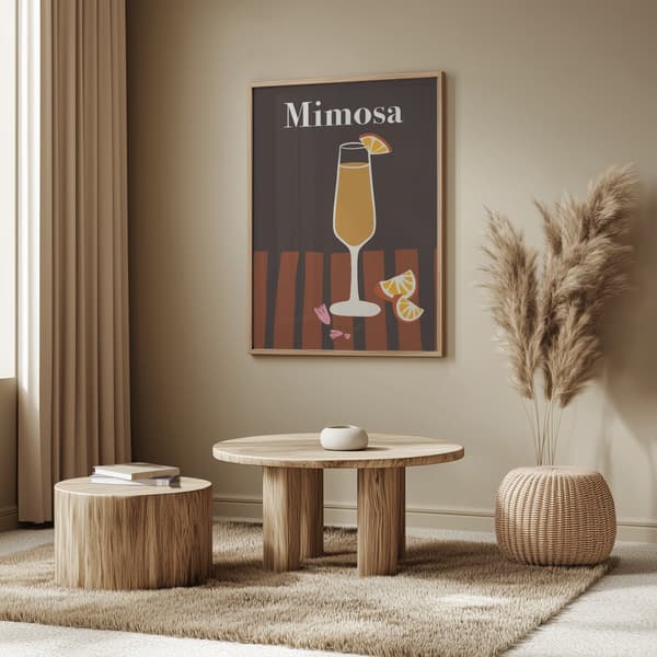 Mimosa Poster 50x70 cm