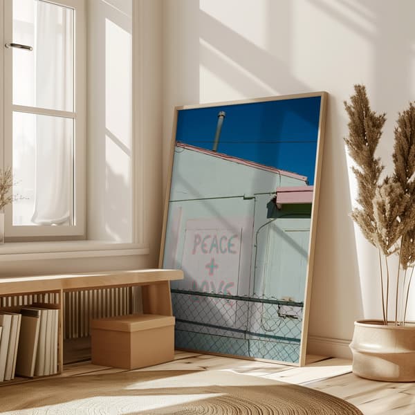 Joshua Tree Peace Poster 50x70 cm