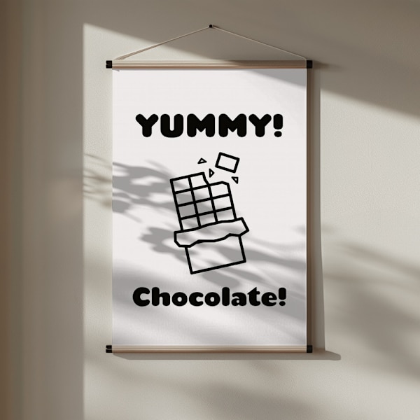 Chocolate Poster 30x40 cm