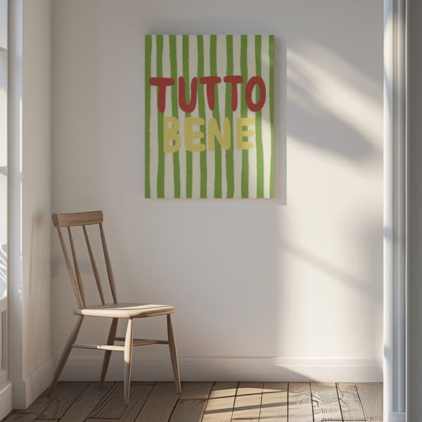 Tutto Bene Canvastavla 30x40 cm