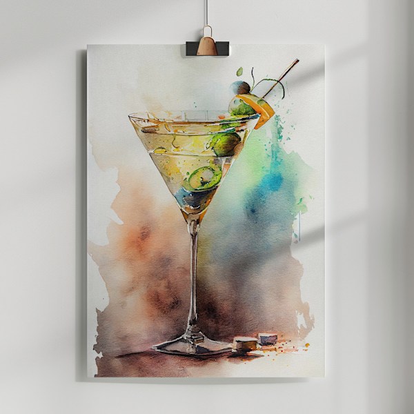 Drinks cocktail Poster 50x70 cm