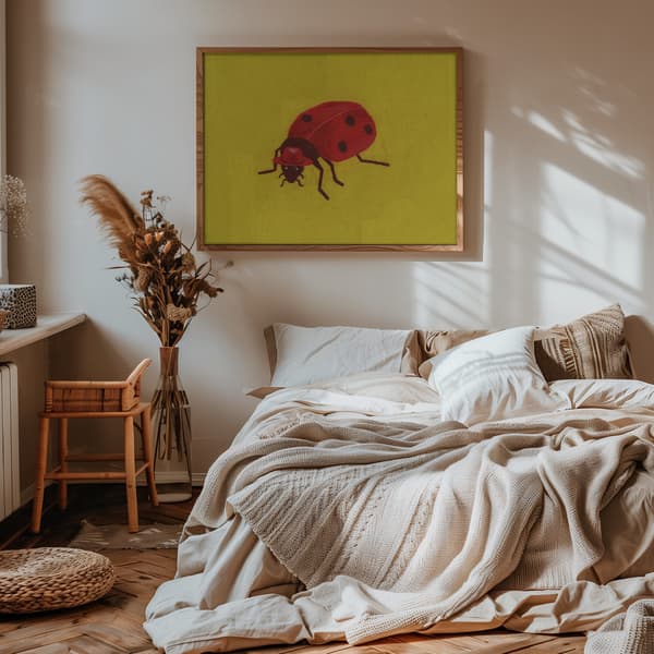 Ladybird Poster 70x50 cm