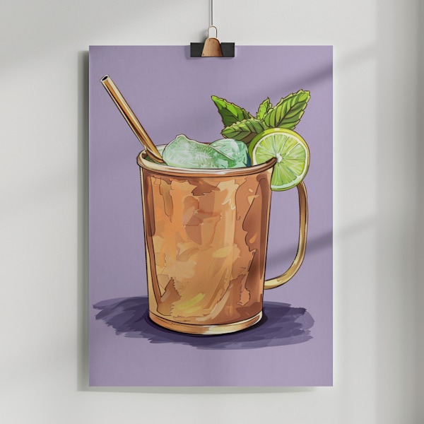 Moscow Mule - Jolly and Dash Poster 50x70 cm