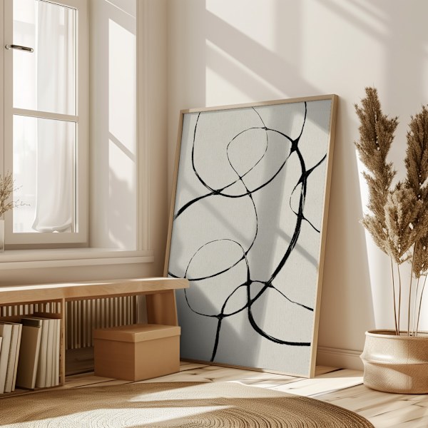 Meltedlines Poster 50x70 cm