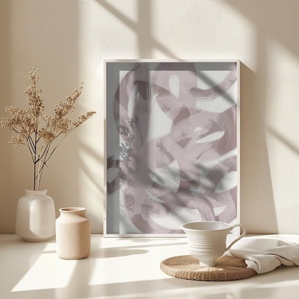 Abstract Brush Strokes 169 Poster 30x40 cm