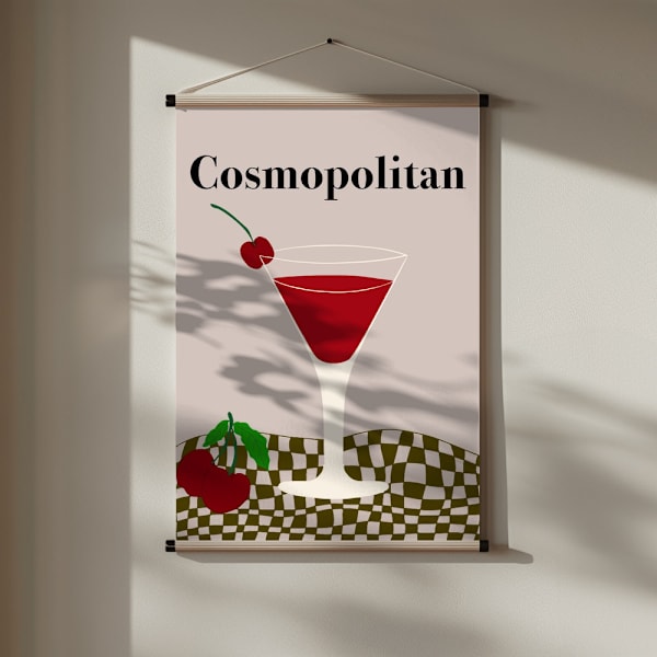 Cosmopolitan Poster 30x40 cm