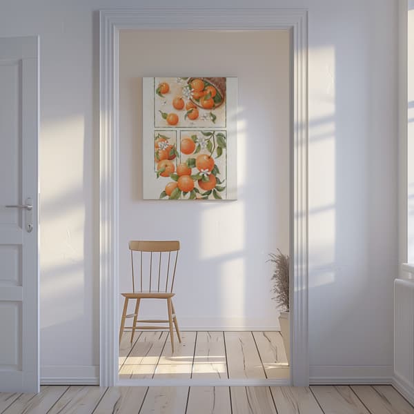 Orange Blossom Canvastavla 50x70 cm