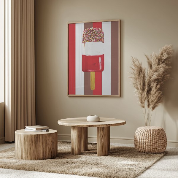 Fab Stripes Poster 50x70 cm