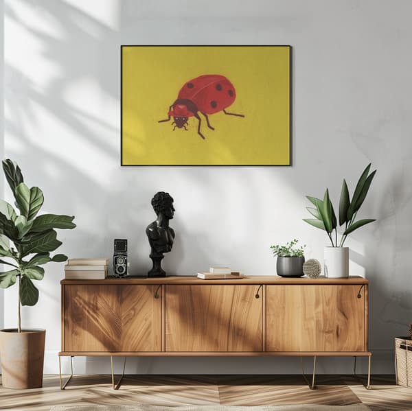 Ladybird Poster 40x30 cm