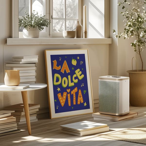 La Dolce Vita Poster 50x70 cm