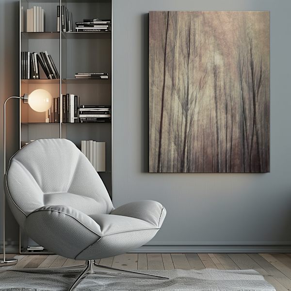 Fall forest Canvastavla 50x70 cm
