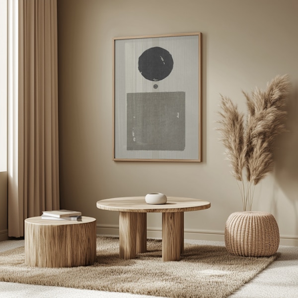 Lady in Beige Poster 50x70 cm
